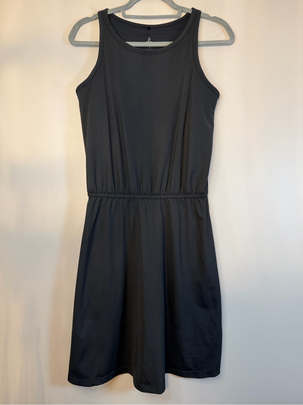 Prana Classic Black Sleeveless Jersey Athletic Dress - Versatile Everyday Style